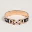 Clic H Harnais Legendaire bracelet, sable/rose poudre/anthracite