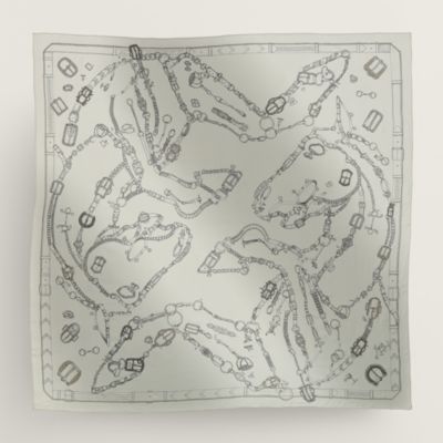 “跃动的马儿”140刺绣方巾