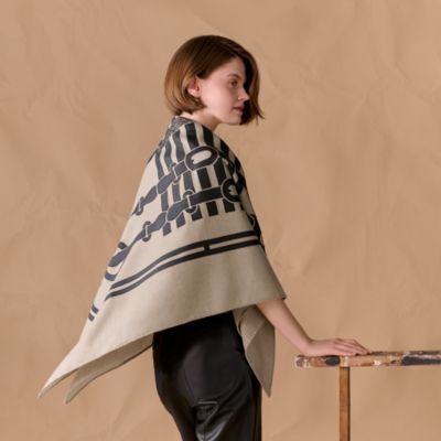 Coaching twill applique scarf 120