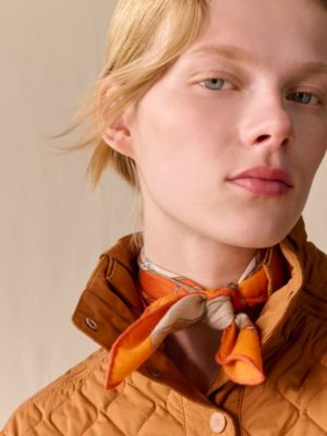 L'Instruction du Roy Bayadere scarf 45, View: Worn, worn, view 2 of 3