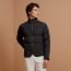 Piumino extra-light puffer coat, noir