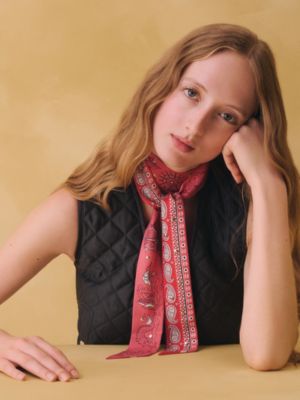 Tatouages Marins Bandana studded twill ribbon, View: Worn, worn, view 2 of 3