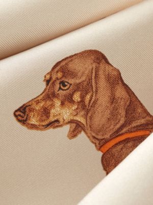 Les Bassets scarf 45, View: Detail, detail, view 3 of 3
