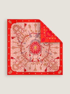 Les Cles double face scarf 90