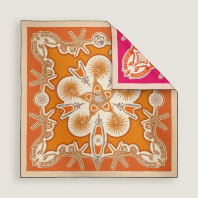 “马刺”90双面方巾