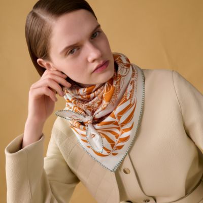 Flamingo Party Tattoo double face scarf 90