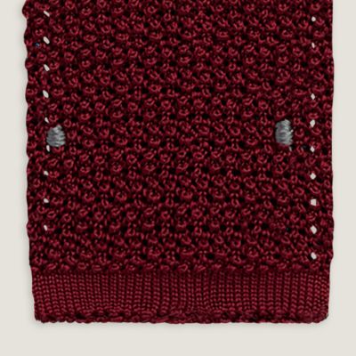 “圆点针织”领带