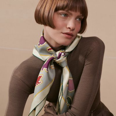 Caracteristick 90双面方巾