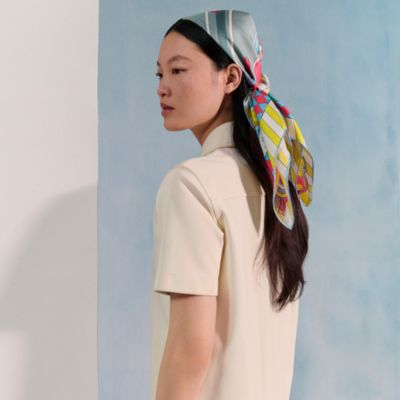 Pony Pit Stop double face scarf 90