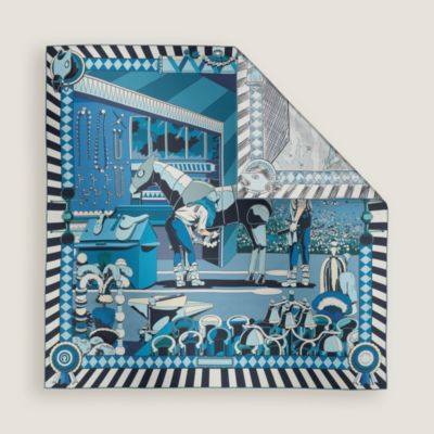 “小马驿站”90双面方巾