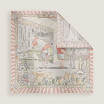 “小马驿站”90双面方巾