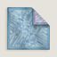 Concours d'Etriers Remix double face scarf 70, bleu ciel/encre/noir