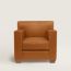Reeditions J.-M. Frank by Hermès Club armchair, gold