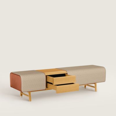 Les Necessaires d'Hermès satellite coffee table, medium