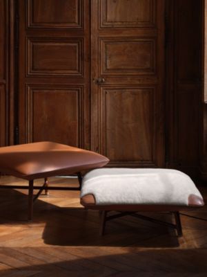 Les Necessaires d'Hermès “carre d'assise”方凳，高款85, 视图: 正面图, front, 当前为第4张（共4张）
