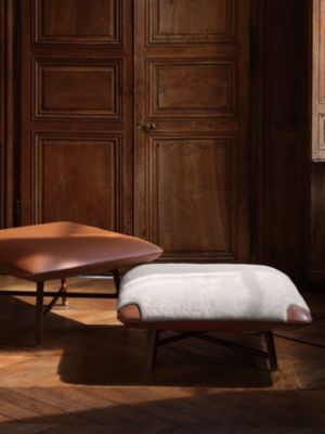 Les Necessaires d'Hermès “carre d'assise”方凳，高款85, 视图: 正面图, front, 当前为第4张（共4张）