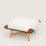 Les Necessaires d'Hermès "carre d'assise" low stool, medium model 65, fauve/naturel, Unfortunately this product is no longer available