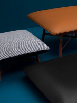 Les Necessaires d'Hermès “carre d'assise”方凳，高款65, 视图: 正面图, front, 当前为第3张（共3张）