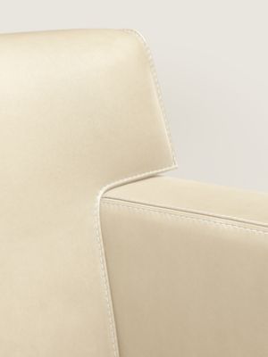 Reeditions J.-M. Frank par Hermès club armchair, View: front, front, view 3 of 4