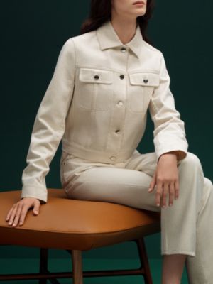 Les Necessaires d'Hermès "carre d'assise" low stool, high model 85, View: Worn, worn, view 6 of 6