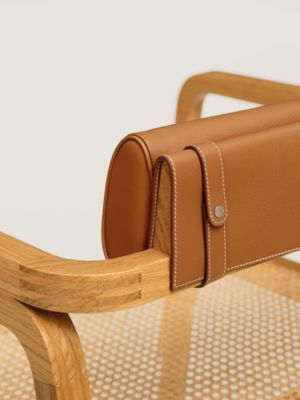 Oria d'Hermès low armchair, View: front, front, view 4 of 4