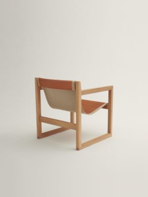 Ancelle D'Hermès armchair, View: Back, back, view 3 of 5