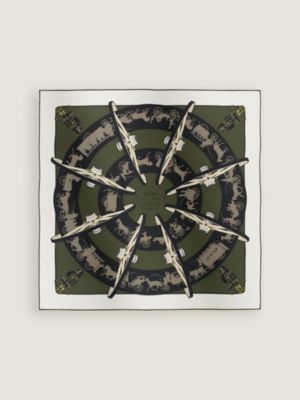 blanc/vert loden/étoupe