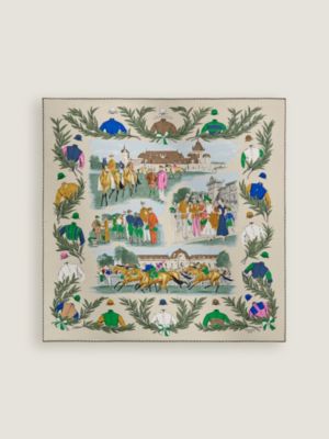 Champ de Courses a Chantilly scarf 70
