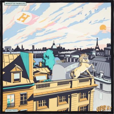 “午夜的福宝大道”70方巾