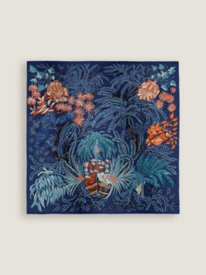 bleu nuit/corail/blanc