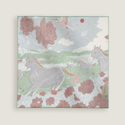 “风中陶醉”70方巾