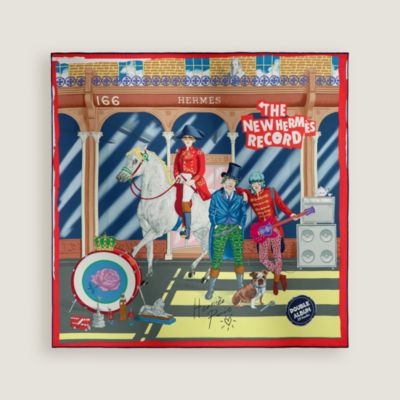 “爱马仕新唱片”70方巾