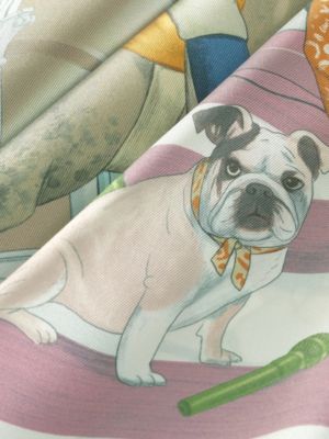 The New Hermès Record scarf 70, View: Detail, detail, view 2 of 2