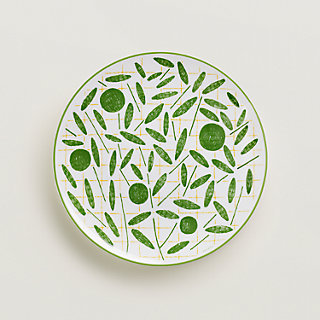 A Walk in the Garden dinner plate | Hermès Canada