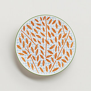 A Walk in the Garden dinner plate | Hermès Canada