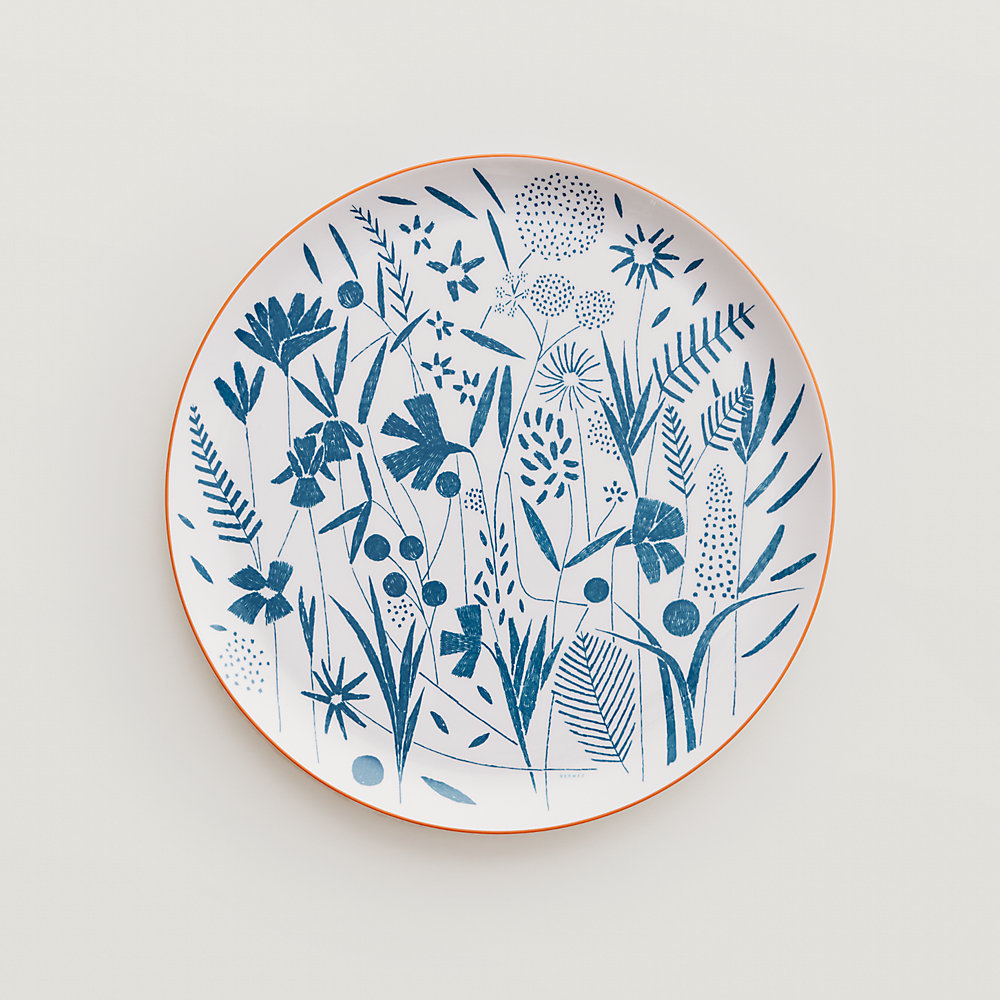 A Walk in the Garden tart platter | Hermès Mainland China