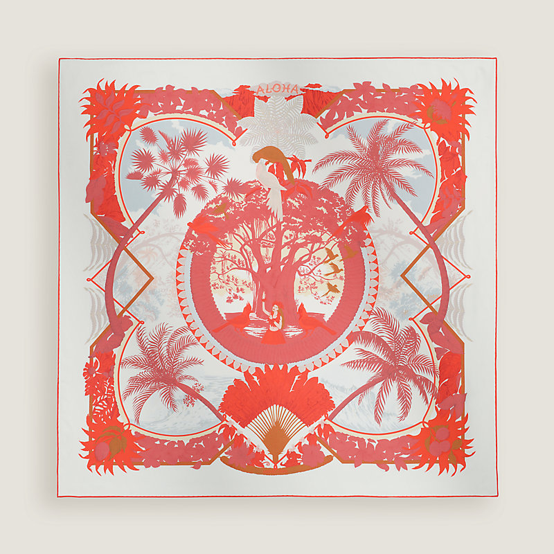 Aloha double face scarf 90