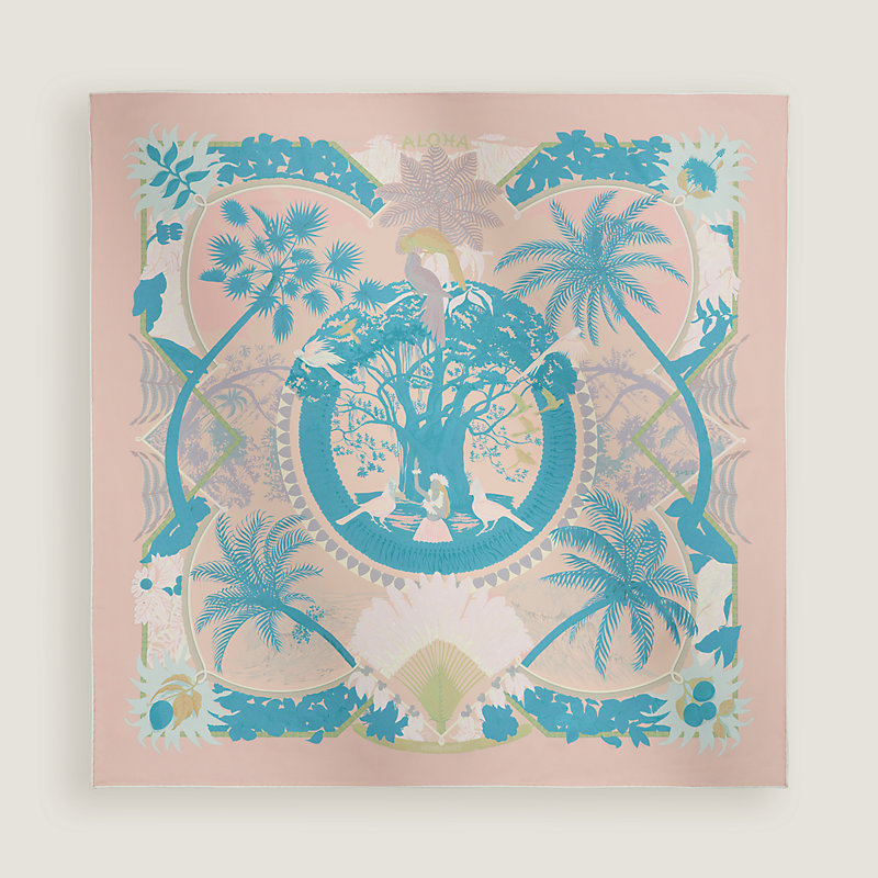 Aloha double face scarf 90