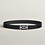 View: , Ancre belt buckle & Leather strap 32 mm