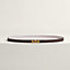 View: , Ancre belt buckle & Reversible leather strap 13 mm