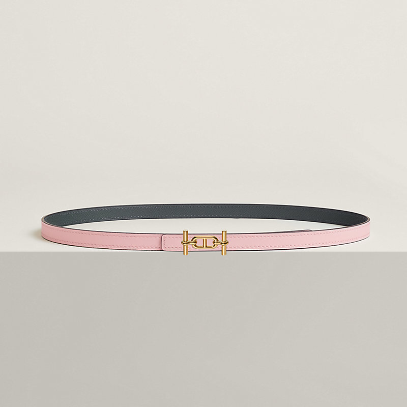 Ancre belt buckle & Reversible leather strap 13 mm