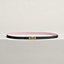 Ancre belt buckle & Reversible leather strap 13 mm, view 2 of 2