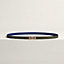 View: , Ancre belt buckle & Reversible leather strap 13 mm