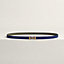 View: , Ancre belt buckle & Reversible leather strap 13 mm