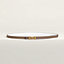 View: , Ancre belt buckle & Reversible leather strap 13 mm