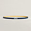 View: , Ancre belt buckle & Reversible leather strap 13 mm