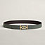 Ancre belt buckle & Reversible leather strap 32&nbsp;mm, view 2 of 3