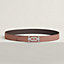 Ancre belt buckle & Reversible leather strap 32 mm, view 1 of 3