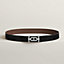 View: , Ancre belt buckle & Reversible leather strap 32 mm