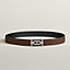 View: , Ancre belt buckle & Reversible leather strap 32 mm
